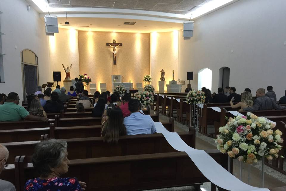 Cerimônia na igreja