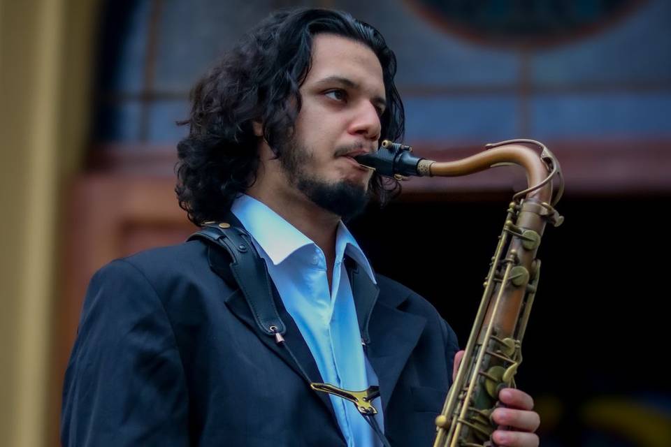 Vinícius França, o saxofonista