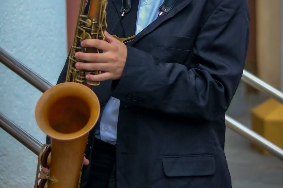 Vinícius França, o saxofonista