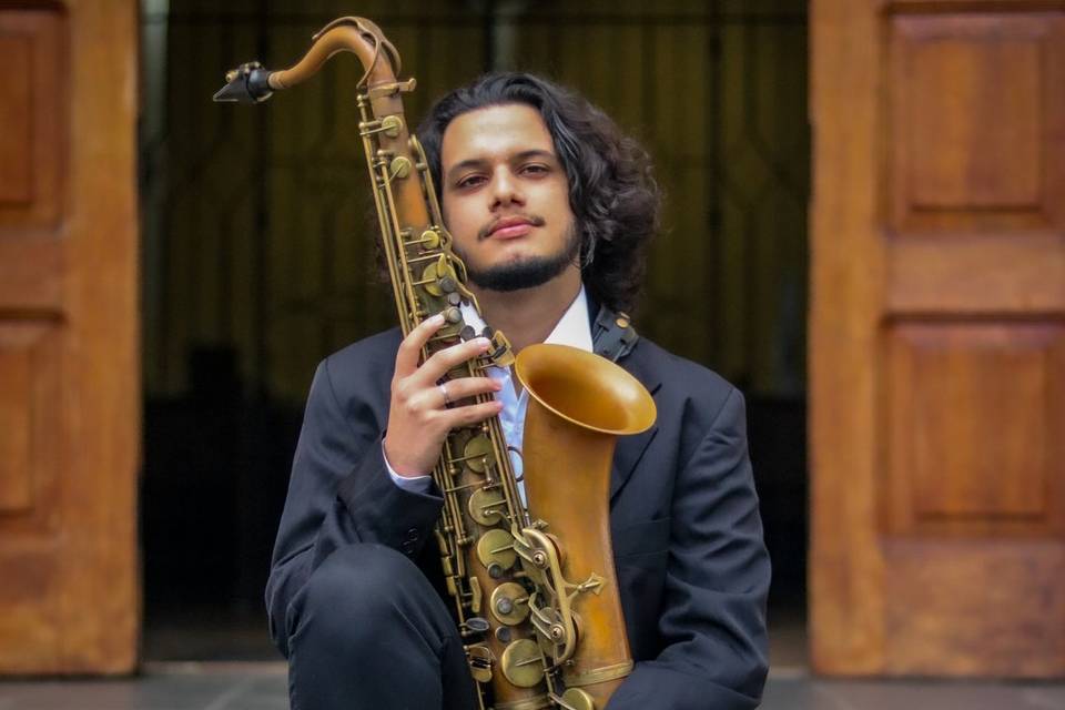 Vinícius França, o saxofonista