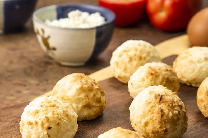 Bolinho de Tapioca com Queijo