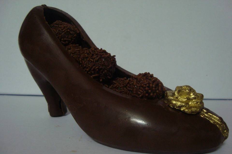 Sapato de chocolate