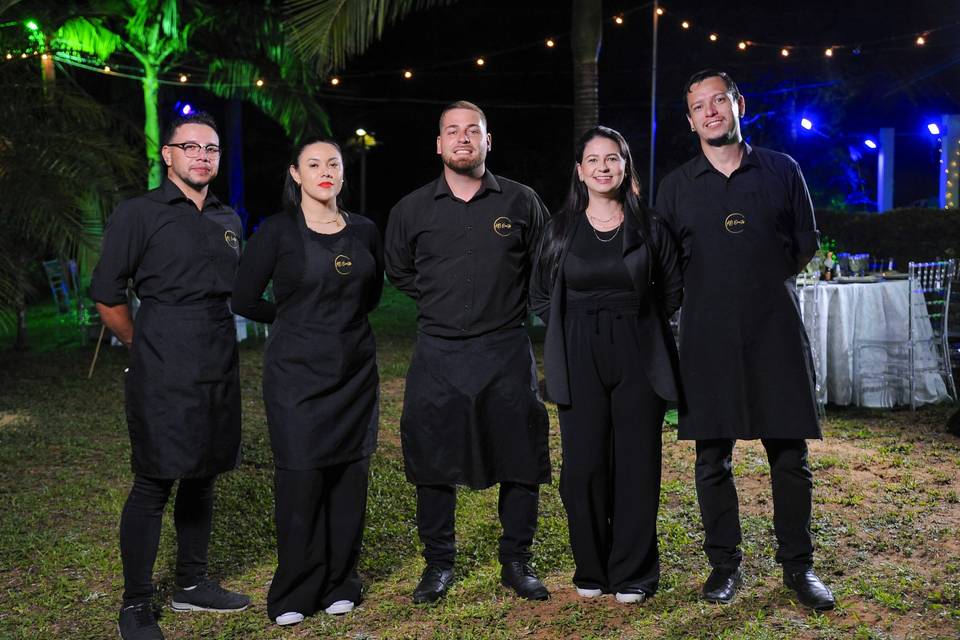 Equipe de Cerimonial e Garçons