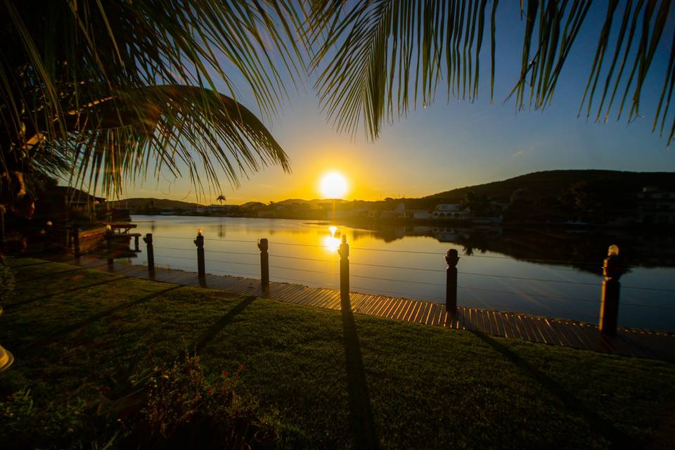 Por do sol