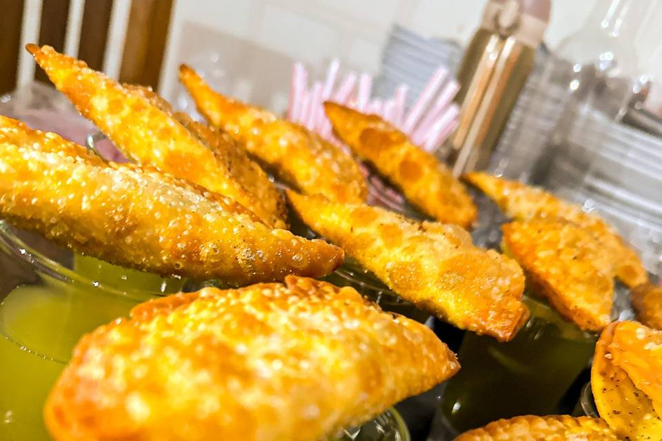 Caldo de cana e pastel