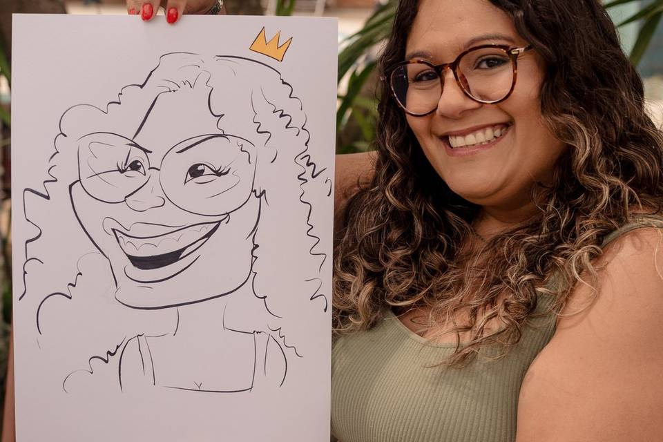 caricaturas em POA