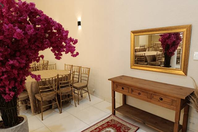 Recepção intimista