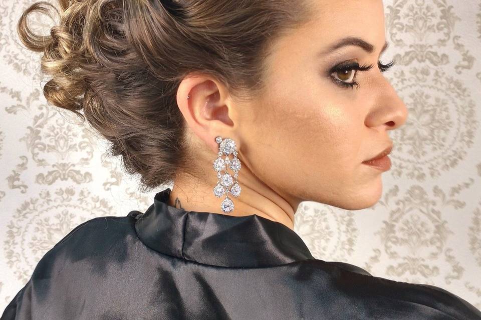 Penteado de madrinha