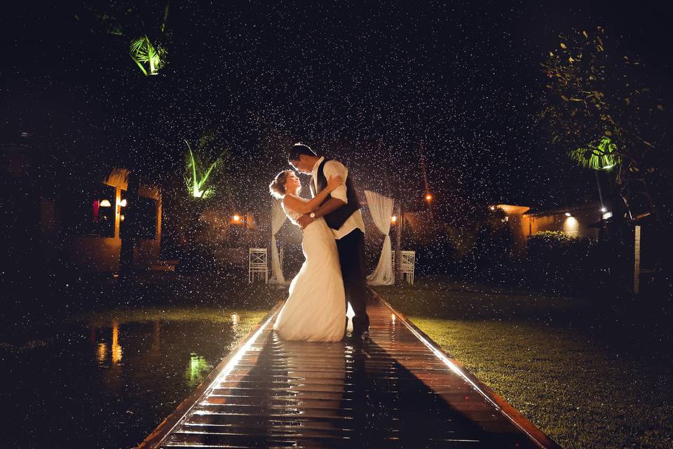 Casamento na chuva