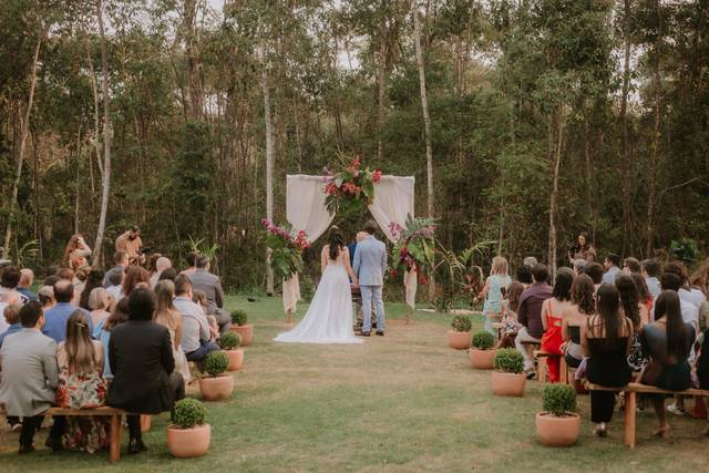 Casamento ao ar livre