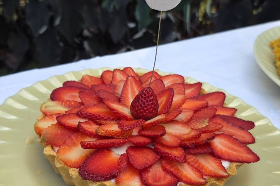 Buffet vegetariano e vegano