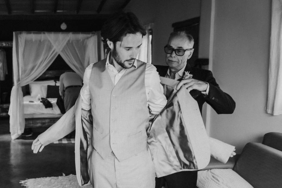 Making off