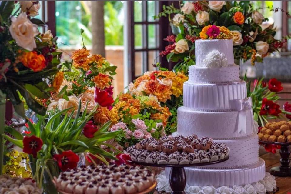 Mesa de doces casamento