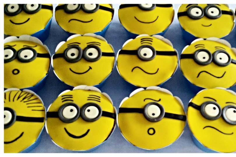 Cup cake - minions