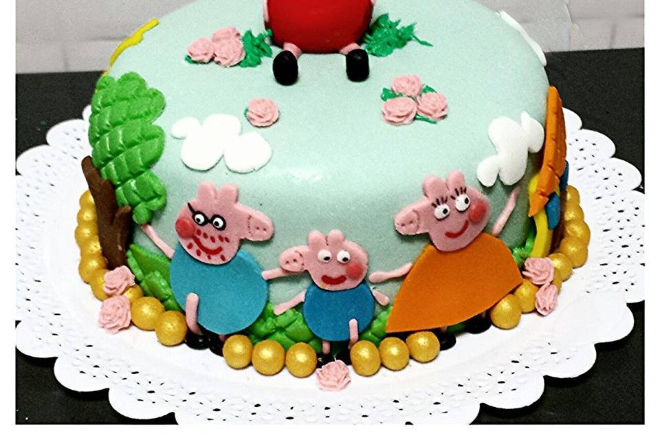 Bolo de aniversário - Peppa