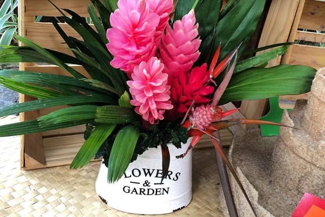 Arranjo tropical pink