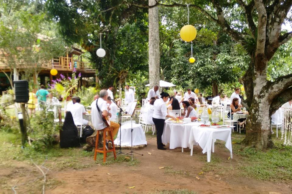 Festa na pousada