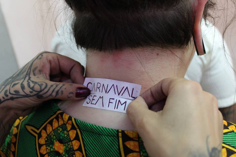 Tattoo feita na hora