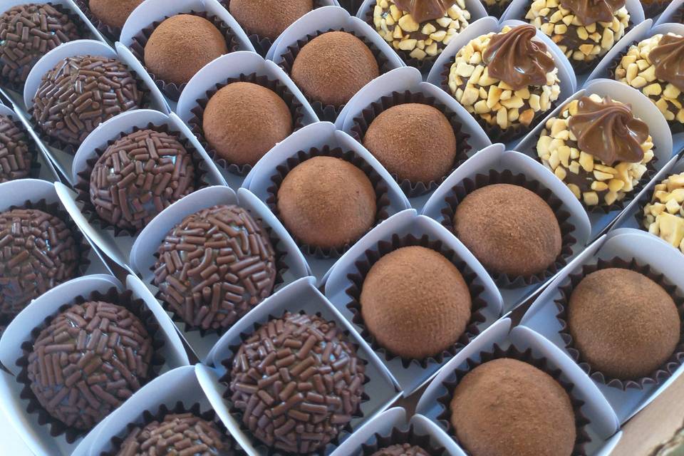 Brigadeiros Decorados