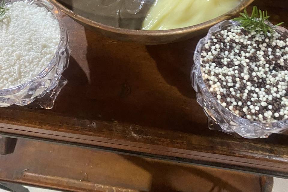 Brigadeiro gourmet de colher