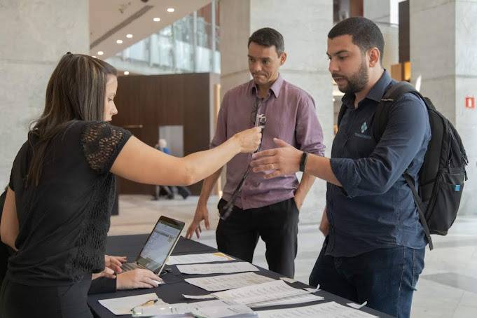 Recepção de eventos