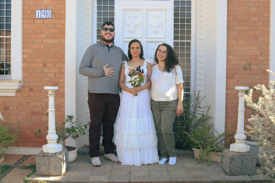 Home wedding