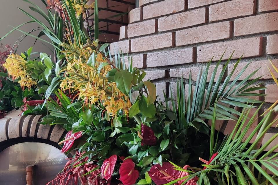 Decoração tropical