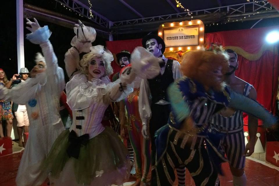 Casamento tema Circo