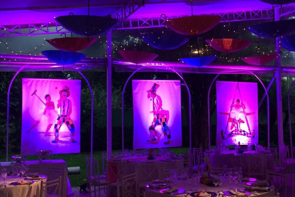 Casamento tema Circo