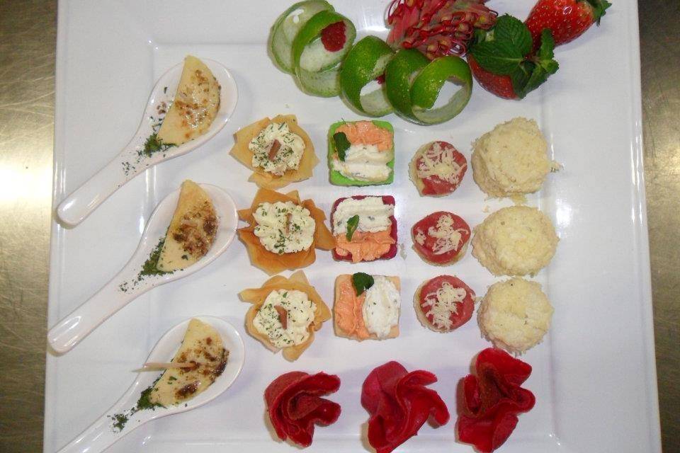 Canapés variados