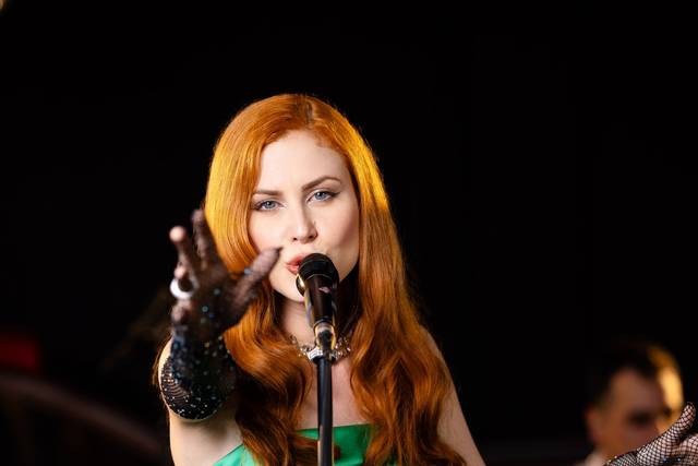 Shooting durante videoclipe.