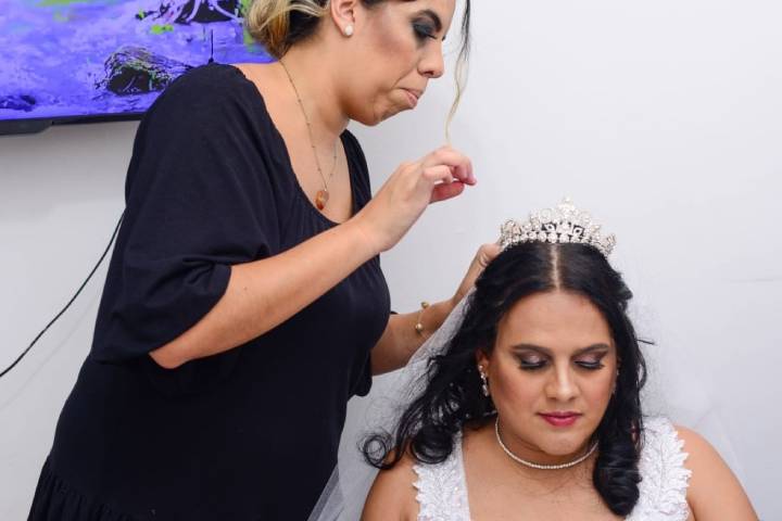 Penteado noiva