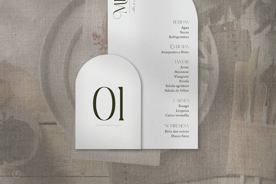 Menu - Ana & Raul