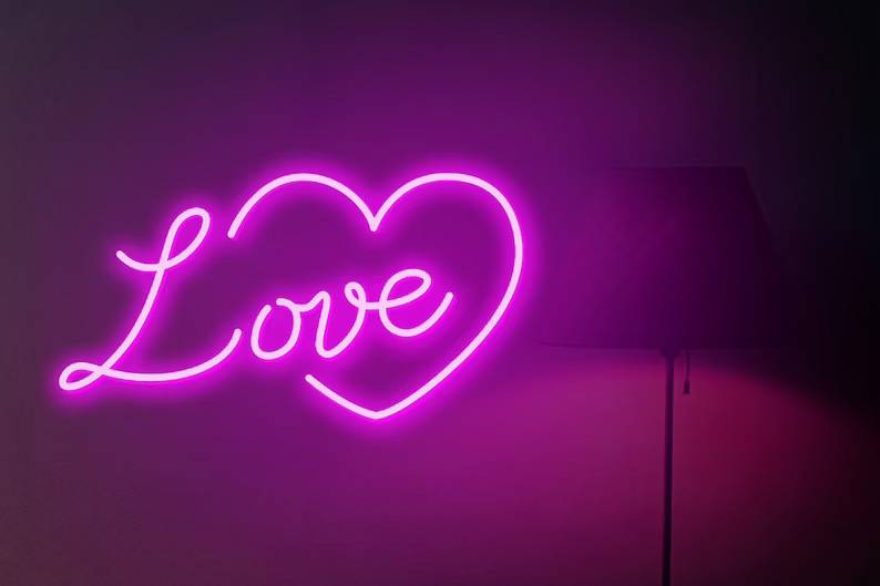 Neon Instagramável - Love