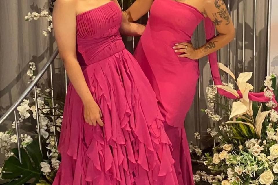 Vestido de dama de honra