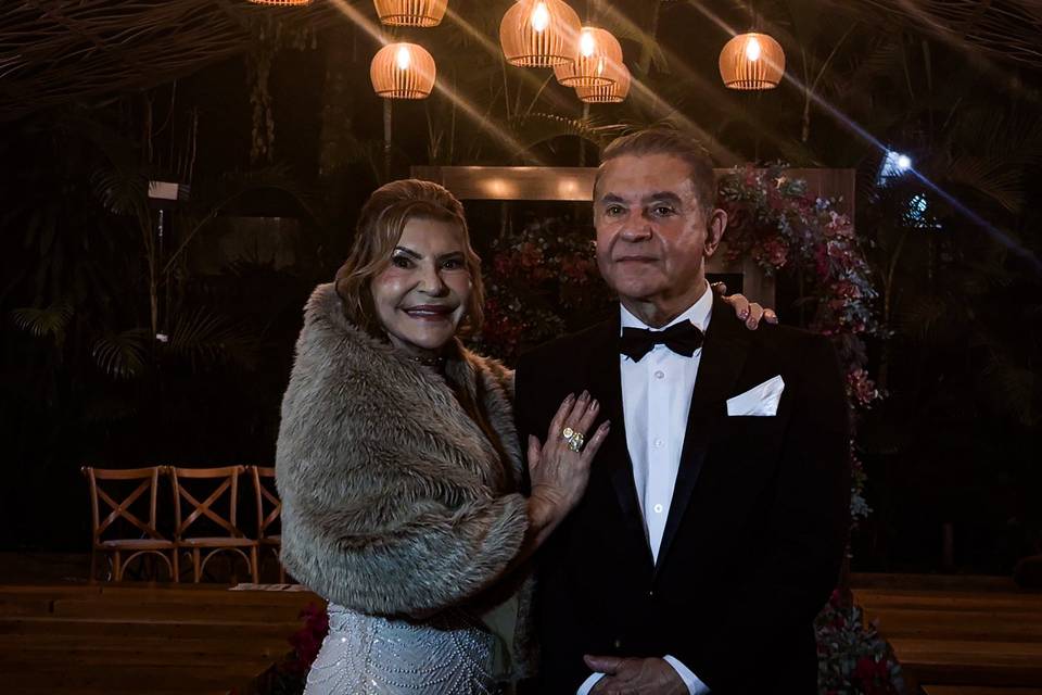 A emoção de celebrar o amor em