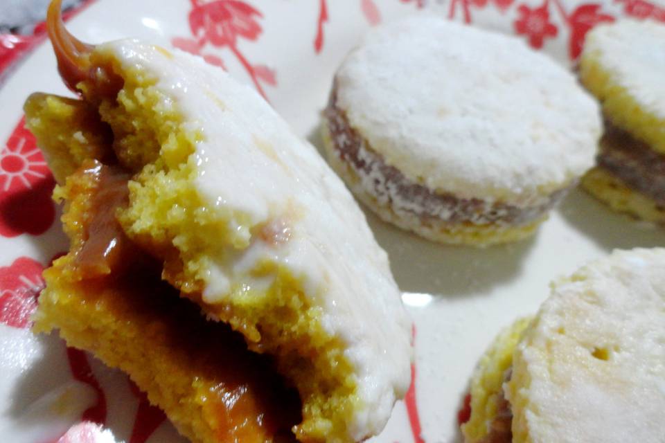 Bem casado com doce de leite