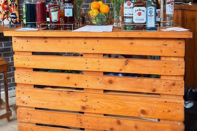 Bar feito em Palet