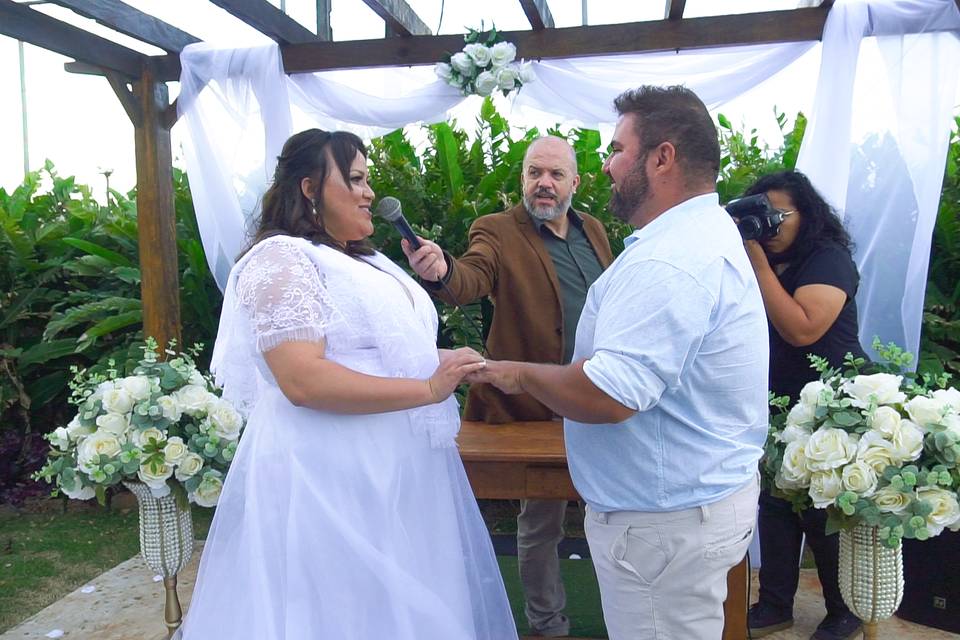 Filmagem de casamento