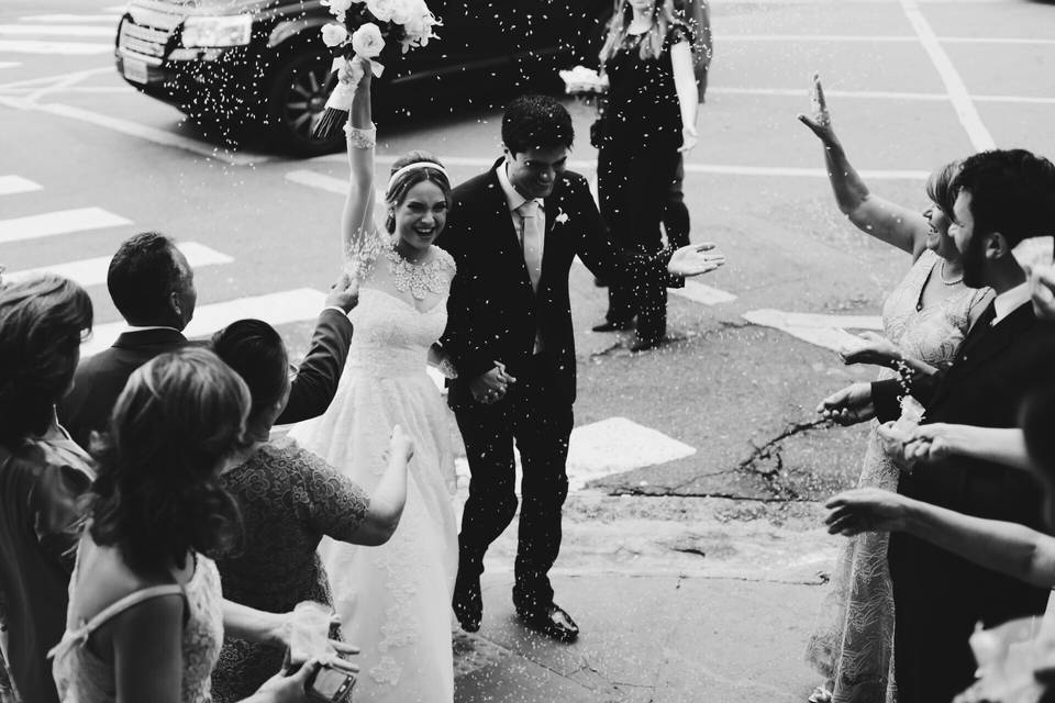 Aline e Olavo, Casamento Sp