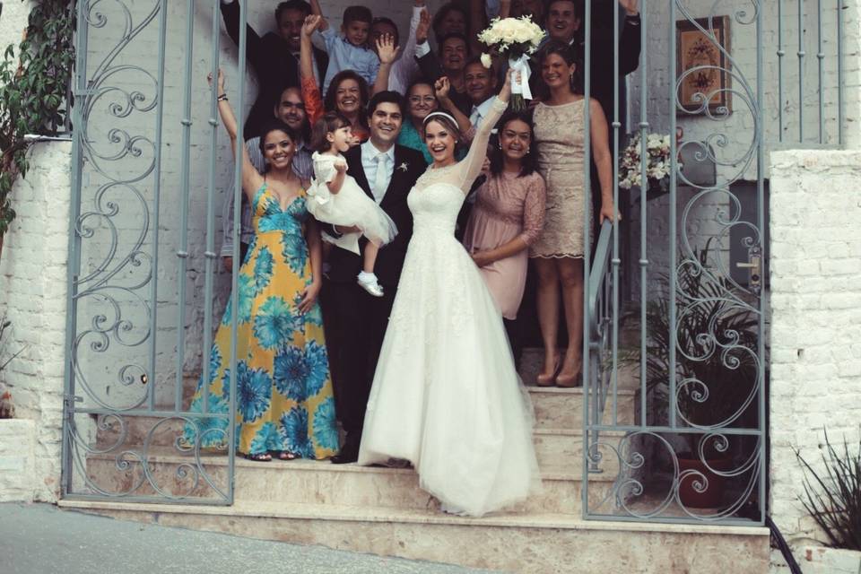 Aline e Olavo, Casamento Sp