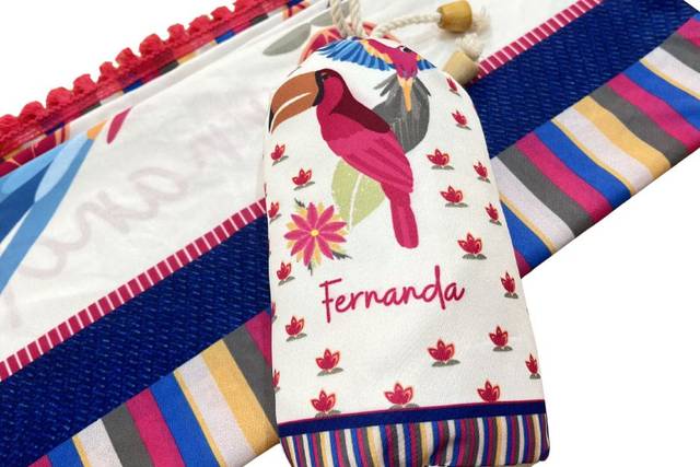 Canga e Bag personalizada