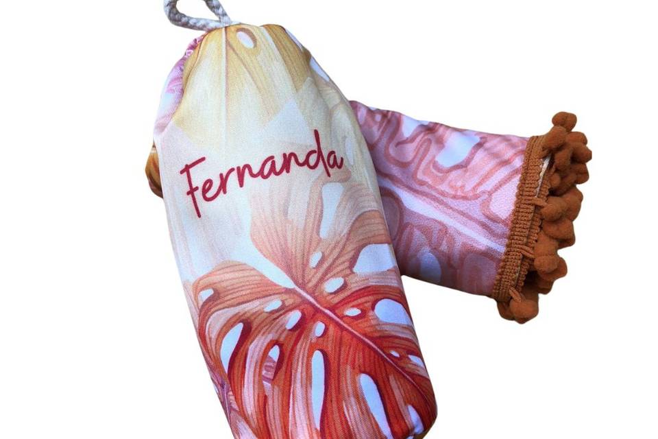 Canga e bag personalizada