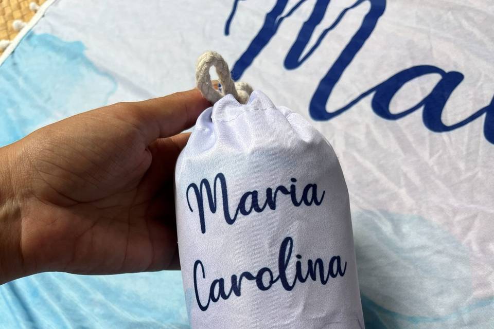 Canga e bag personalizada