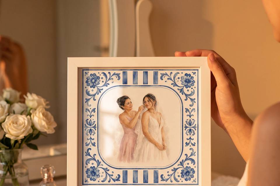Porta-retrato Recordário