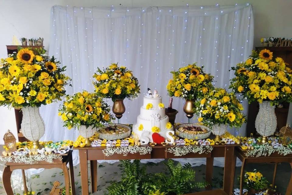 Mesa do bolo