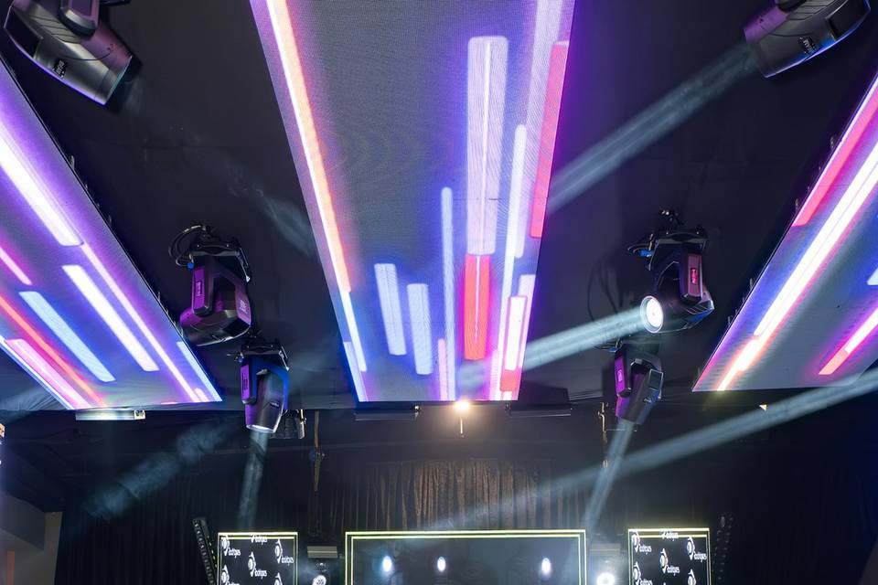 Palco com nossa estrutura