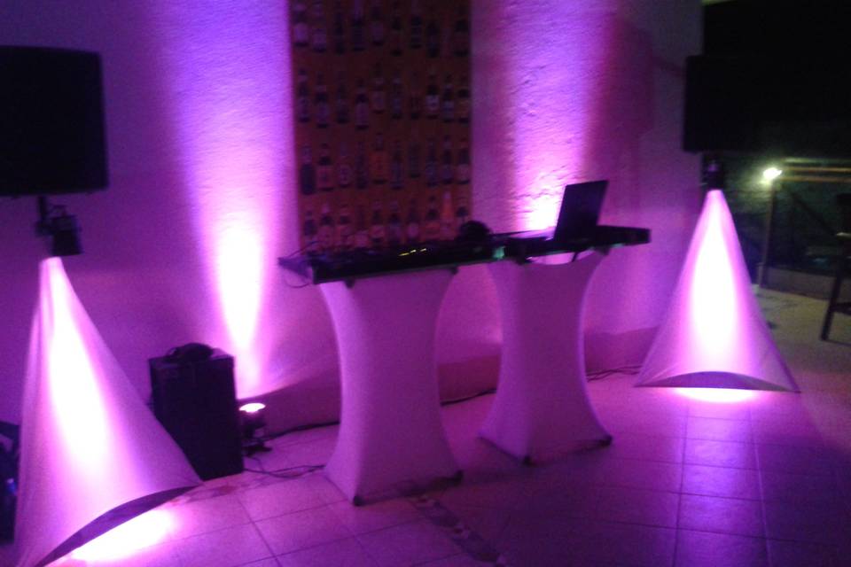 Iluminação LED estilo Lounge