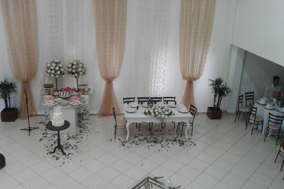 Decoração para a festa