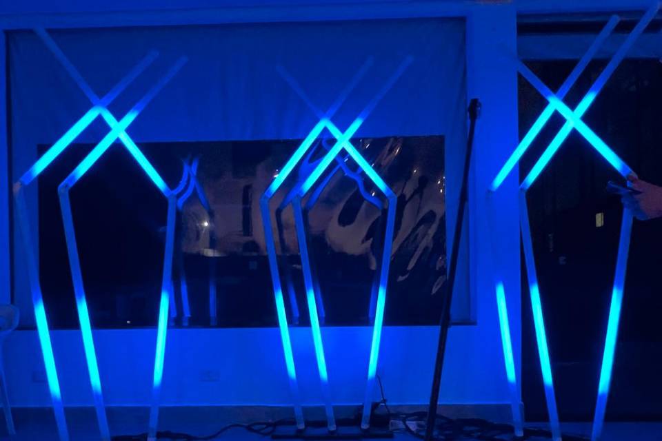 Led digital + plataforma 360